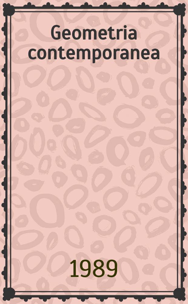 Geometria contemporanea : Metodi e applicazioni In 3 vol. Vol. 3 : Metodi della teoria delle omologie