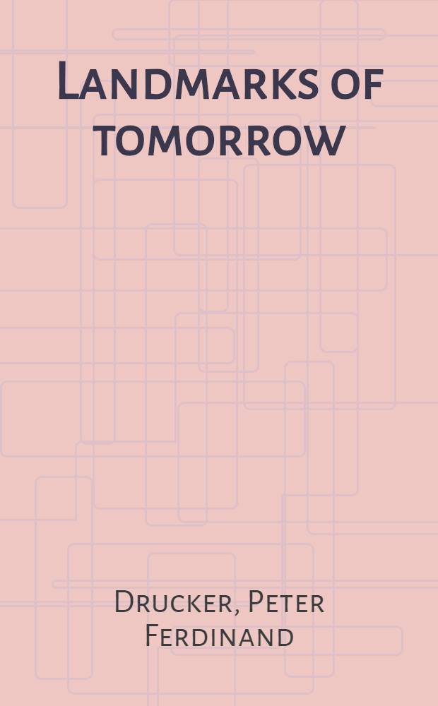 Landmarks of tomorrow