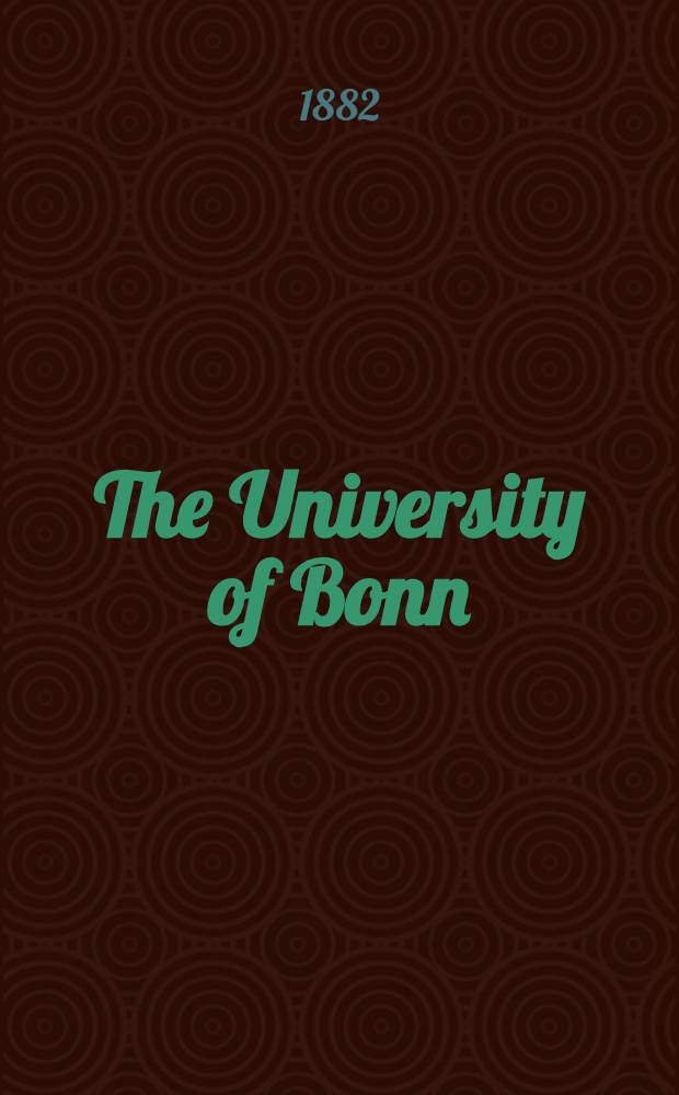 The University of Bonn