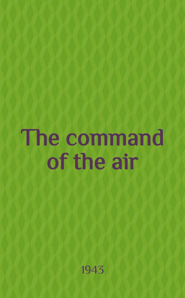 The command of the air