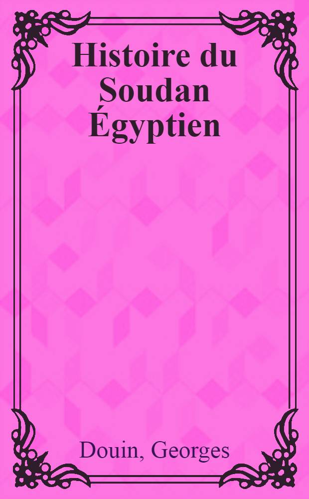 Histoire du Soudan Égyptien
