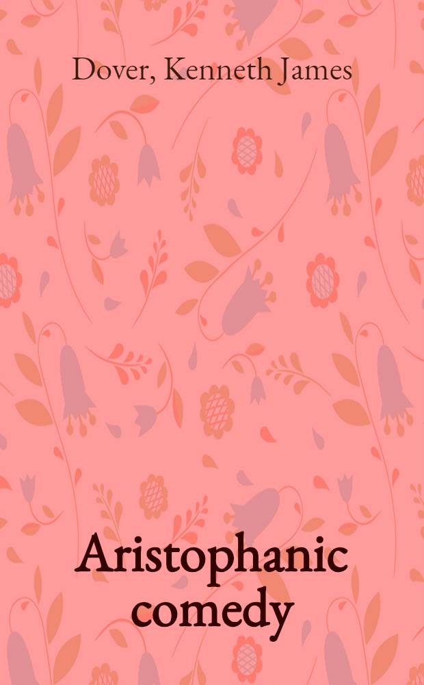 Aristophanic comedy