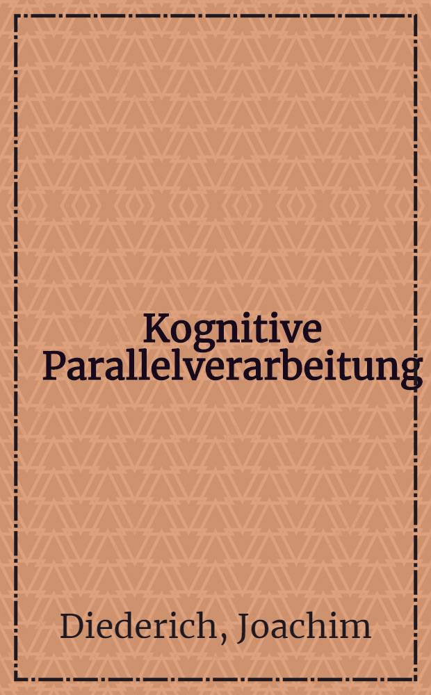Kognitive Parallelverarbeitung