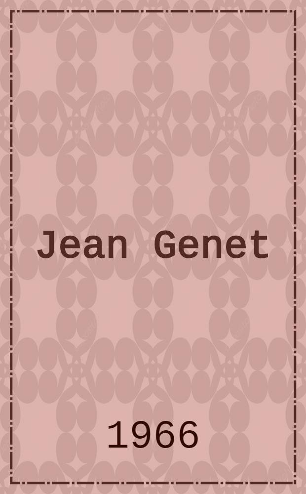 Jean Genet