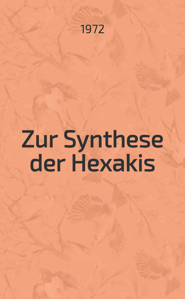 Zur Synthese der Hexakis (trifluorphosphin) -metall (O)-Komplexe von Chrom. Molybd&auml;n und Wolfram sowie deren Fluoraustauschreaktionen mit starken und schwachen Basen. : Inaug.-Diss. ..