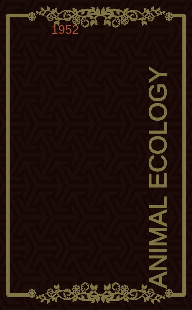 Animal ecology