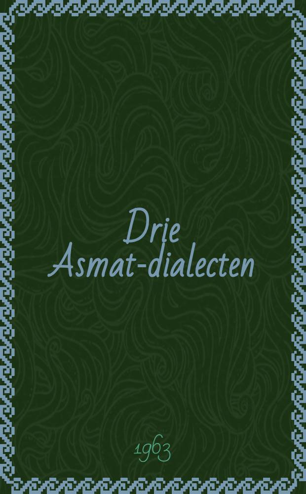 Drie Asmat-dialecten