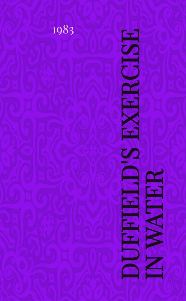 Duffield's Exercise in water