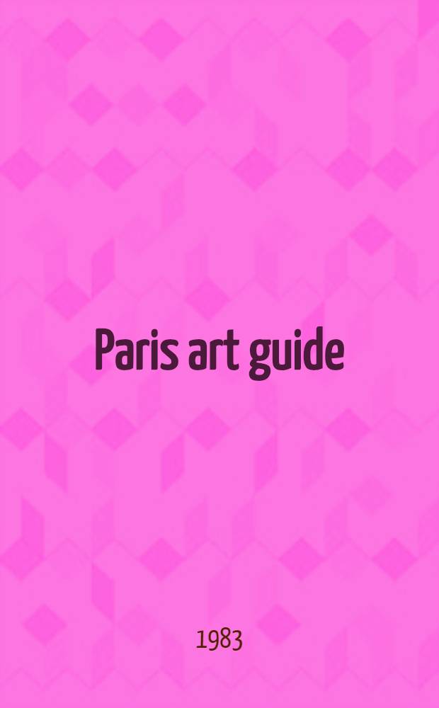 Paris art guide