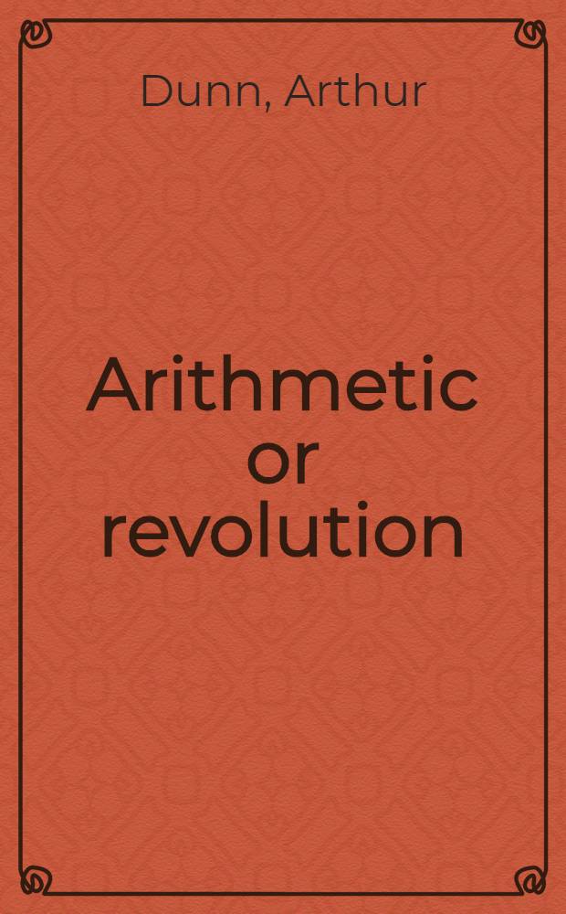 Arithmetic or revolution