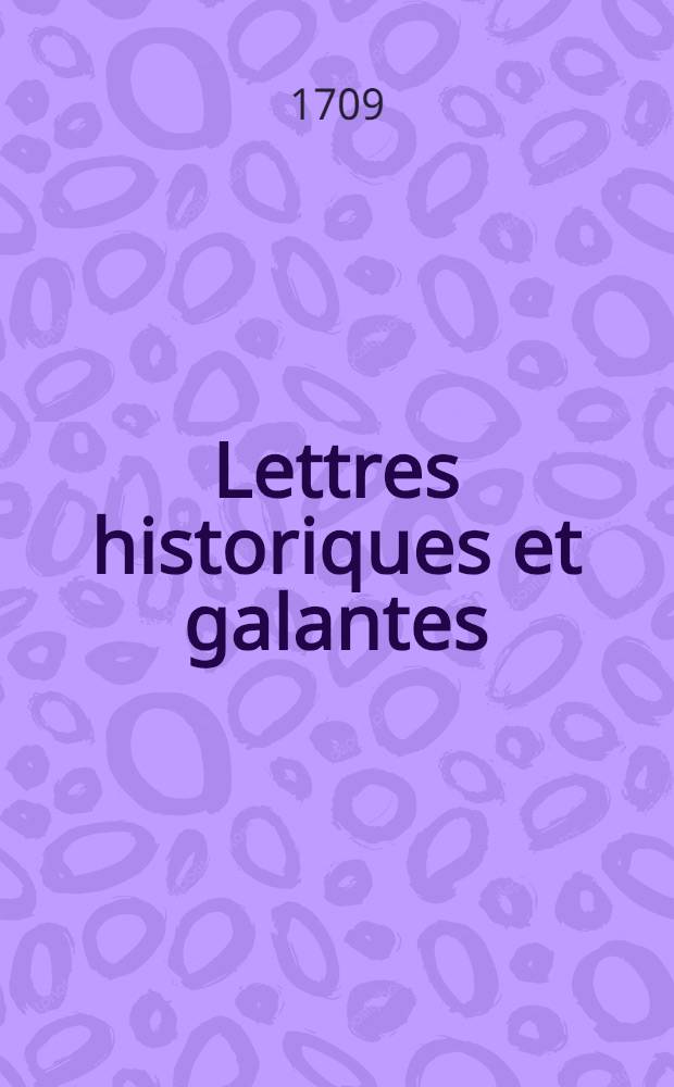 Lettres historiques et galantes