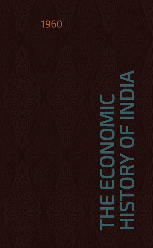 The economic history of India