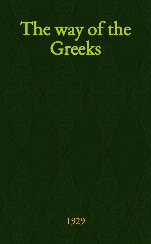 The way of the Greeks