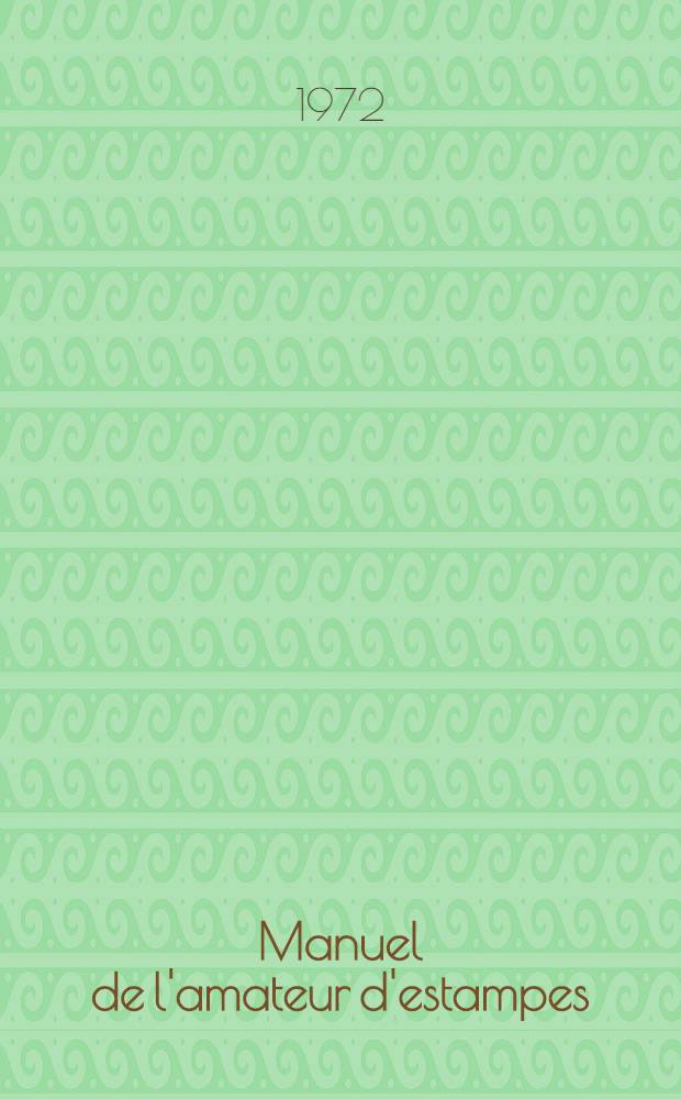 Manuel de l'amateur d'estampes : Introduction générale contenant un essai les plus anciennes gravures et les estampes en manière criblée, sur les livres xylographiques et les livres à figures du XV-e siècle Accompagnée d'un Catalogue raisonné des nielles ou gravures d'orfèvre continué par Auguste Dutuit et Gustave Pawlowski Suivi du Dictionnaire biographique des graveurs des écoles flamande et hollandaise avec descriptions raisonnées de leur oeuvre. T. 3 : Dictionnaire, Jan Hackaert - Rembrand