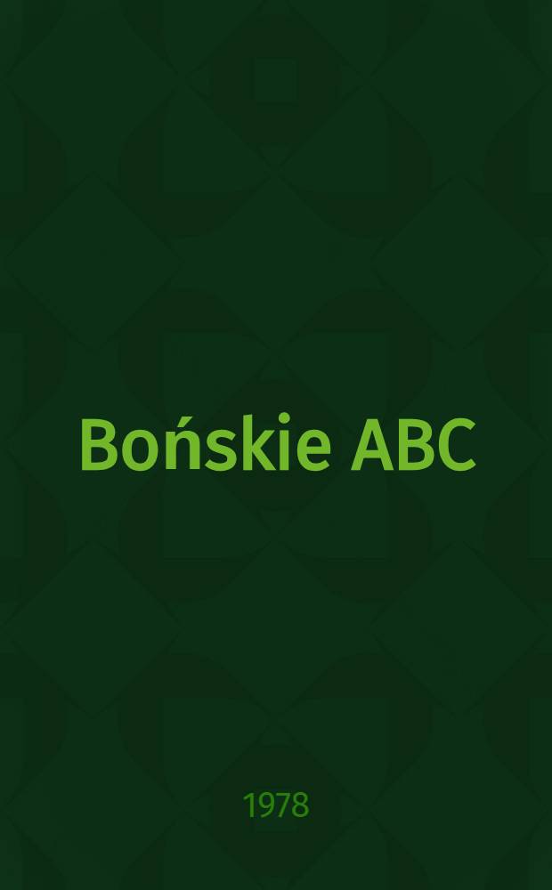 Bońskie ABC