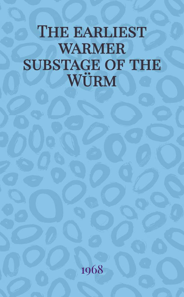 The earliest warmer substage of the Würm (Amersfoort) in Poland