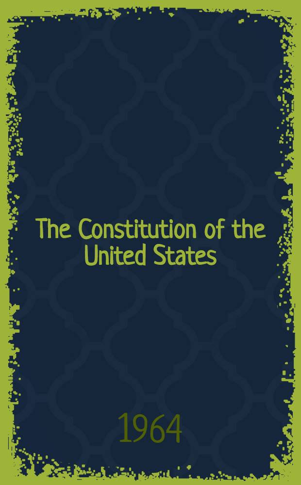 The Constitution of the United States
