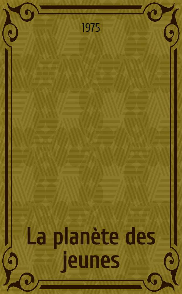 La planète des jeunes