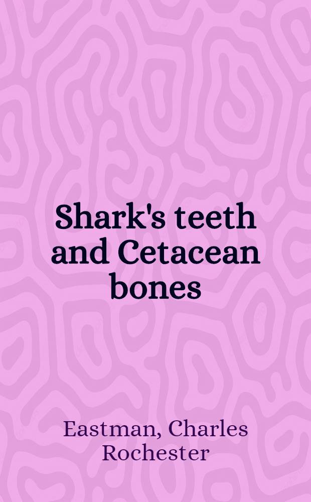 Shark's teeth and Cetacean bones