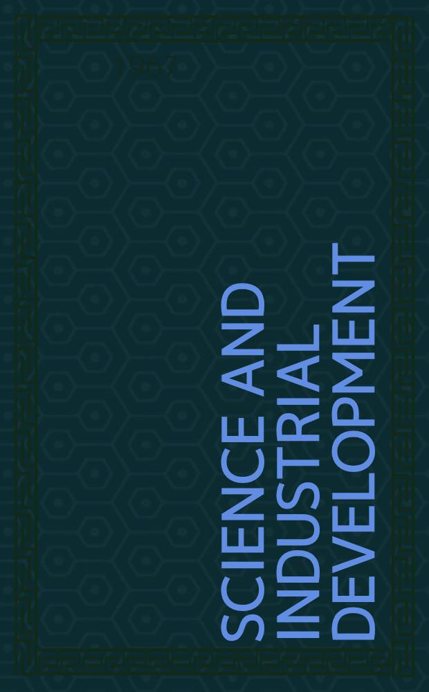 Science and industrial development : (Central Asian Soviet republics: A practical experience)