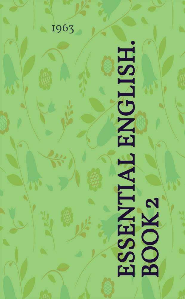 Essential English. Book 2