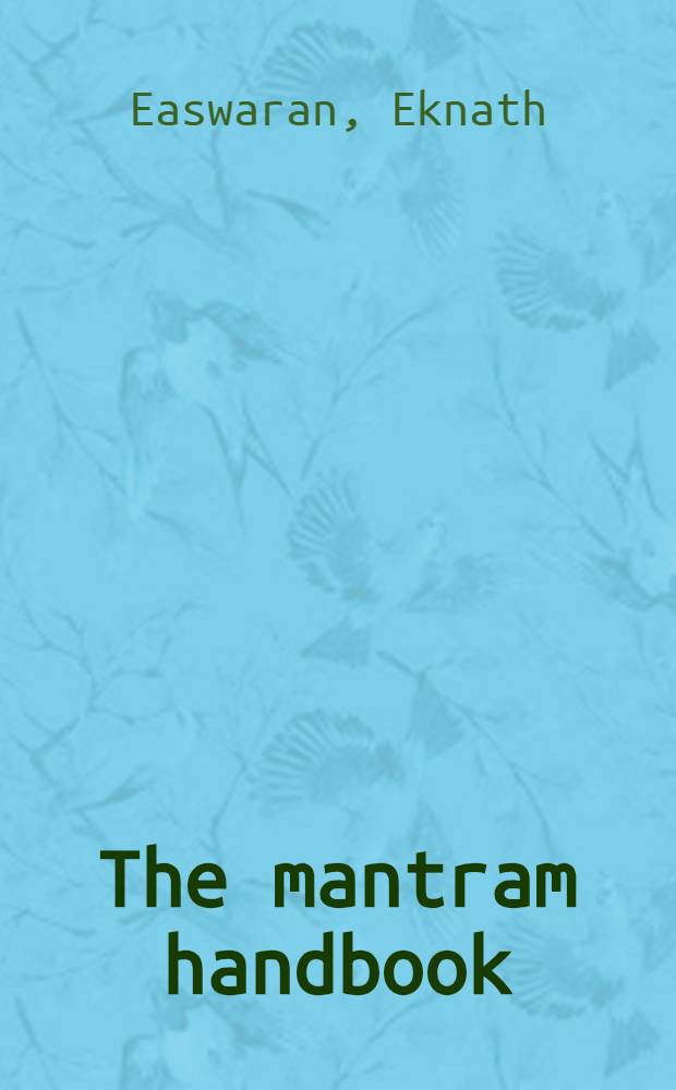 The mantram handbook