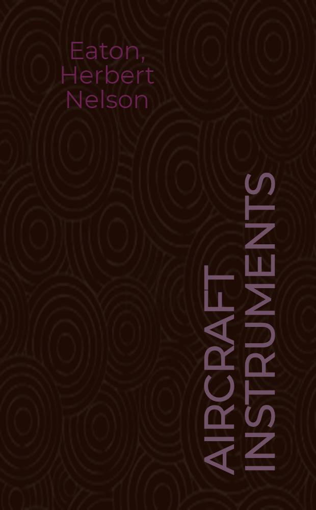 Aircraft instruments