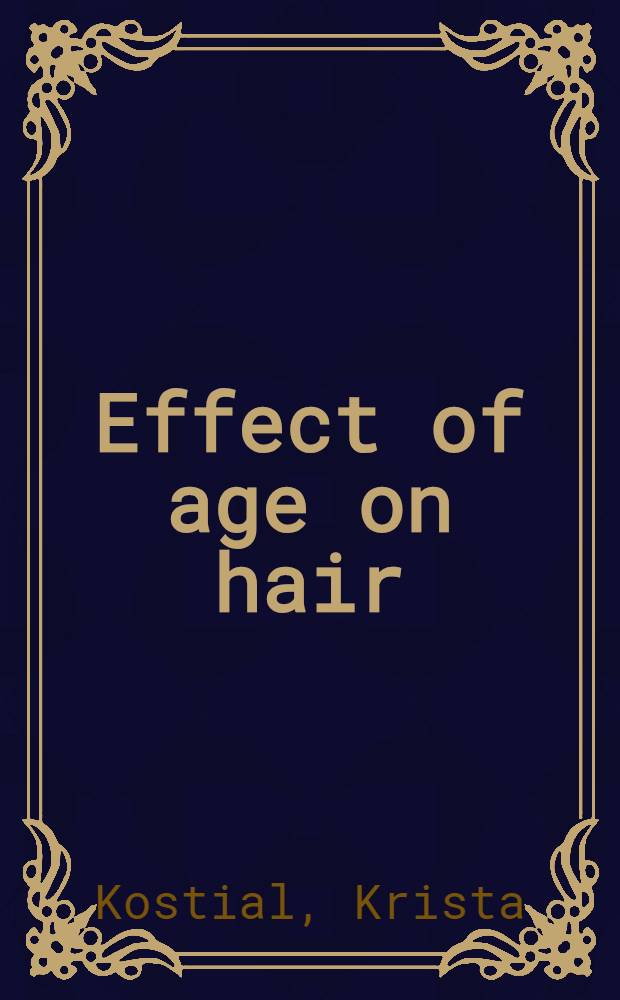Effect of age on hair/tissue ratios of 115m 6d and 203 Hg in rats = Utjecaj dobi na omjere retencije dlaka/tkivo 115 m Cd i 203 Hg u stakora