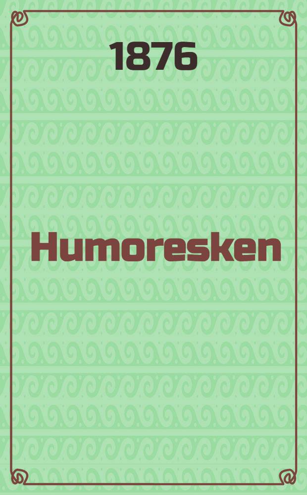 Humoresken