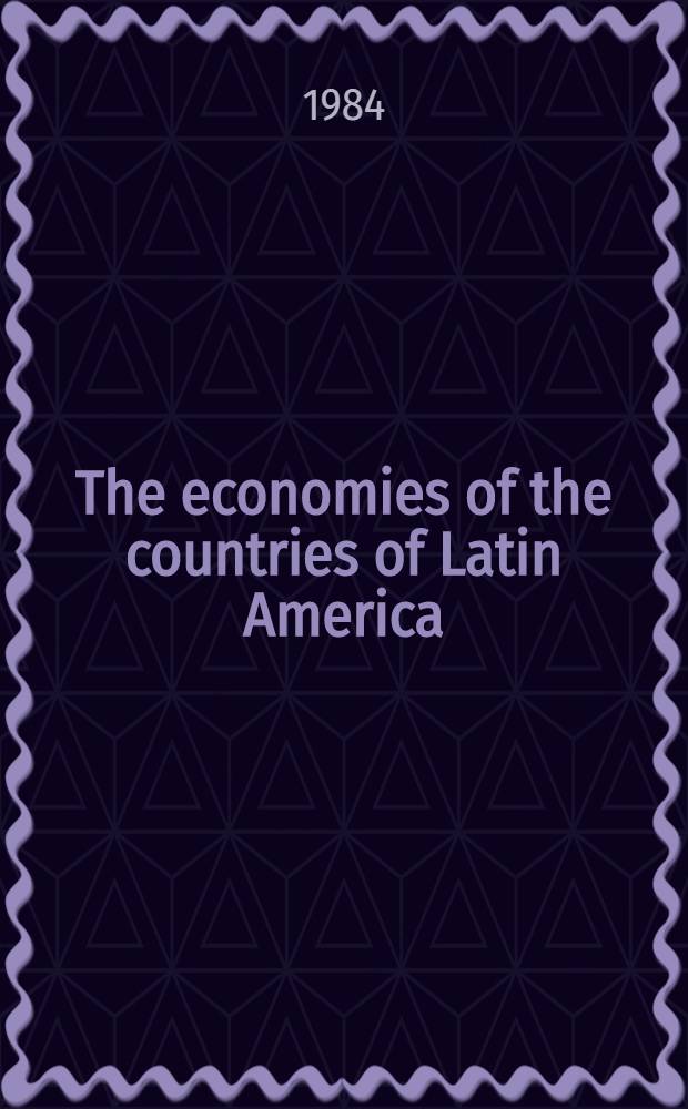 The economies of the countries of Latin America