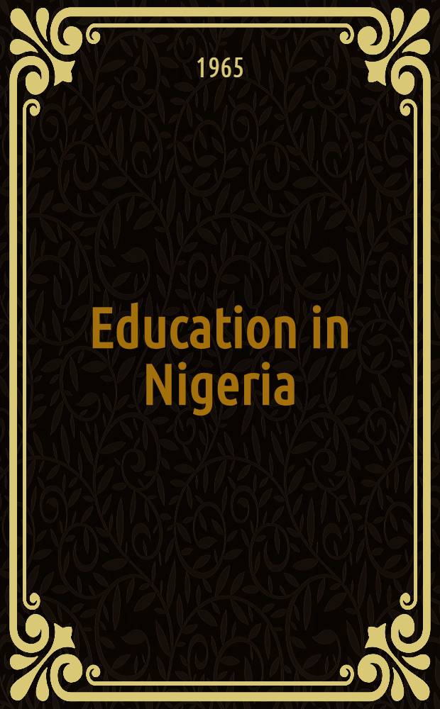Education in Nigeria