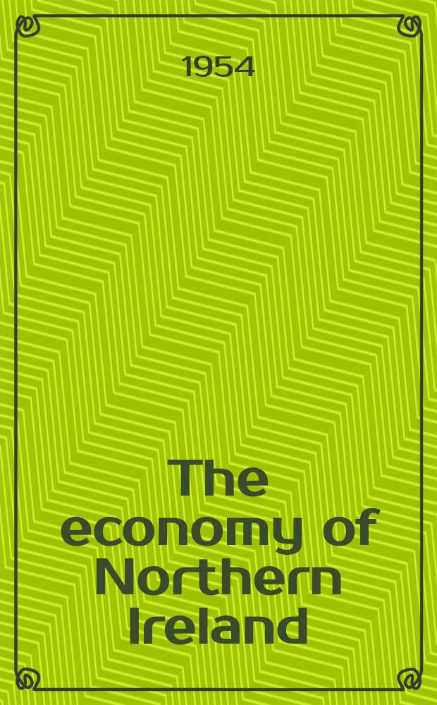 The economy of Northern Ireland