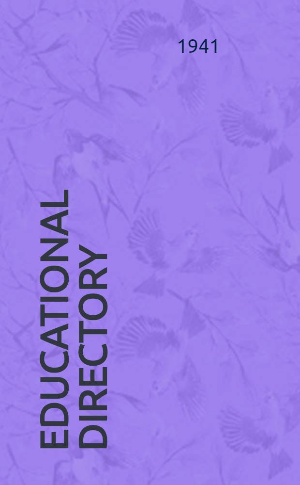 Educational directory