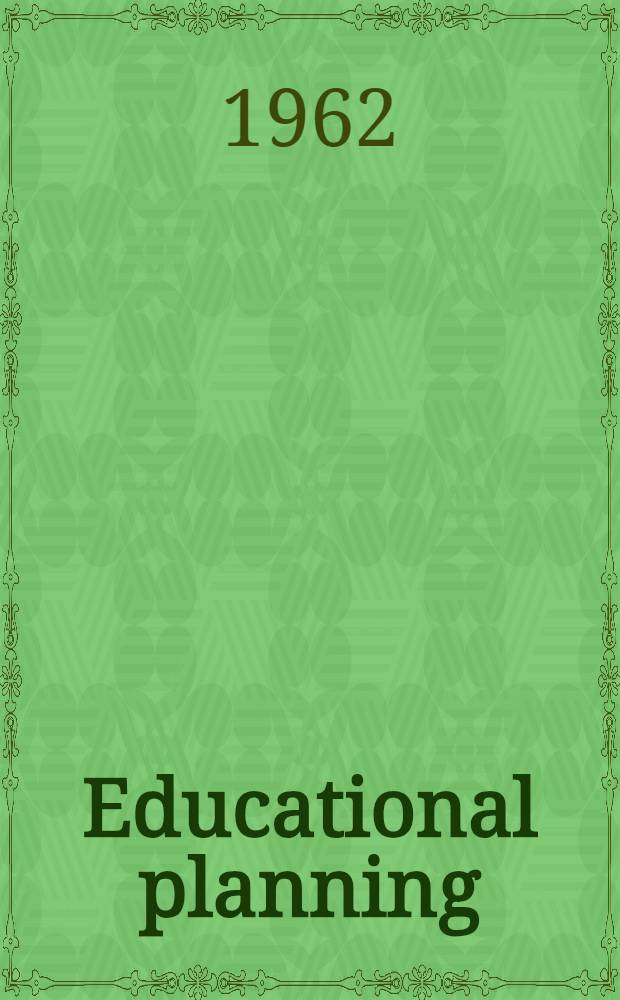 Educational planning