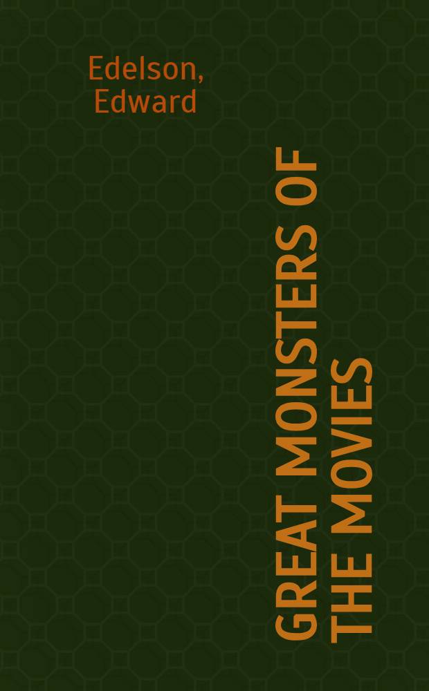 Great monsters of the movies