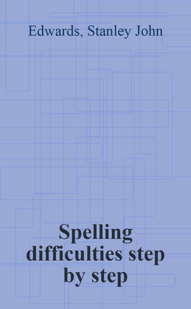 Spelling difficulties step by step