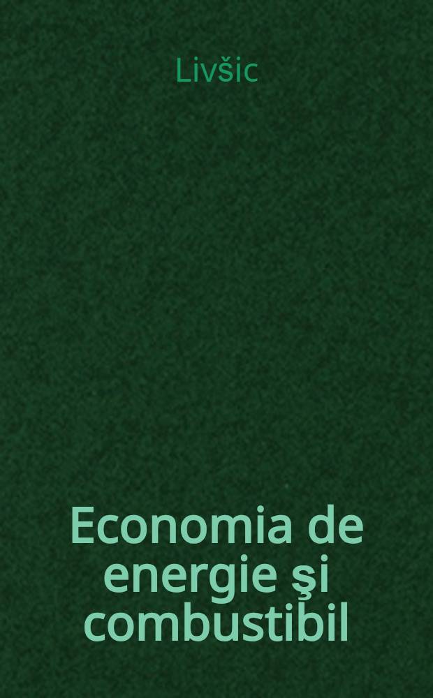 Economia de energie şi combustibil
