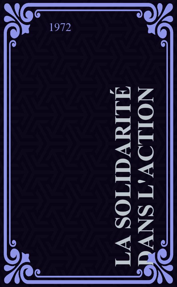 La solidarité dans l'action