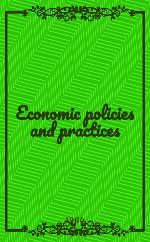 Economic policies and practices : Materials prep. for the Joint economic com., Congress of the United States. Paper № 6 : Subsidies to shipping by eleven countries
