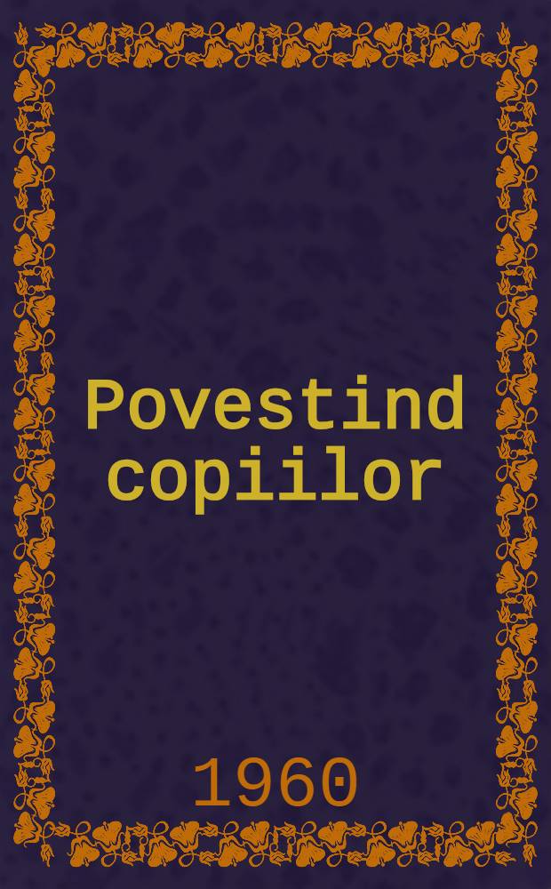 Povestind copiilor