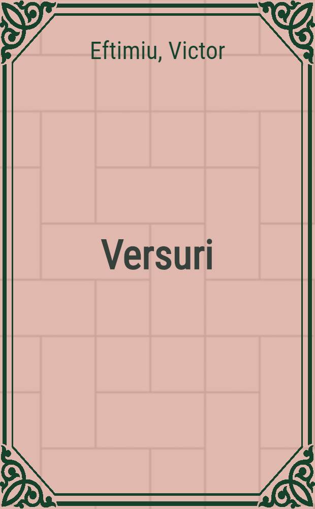 Versuri