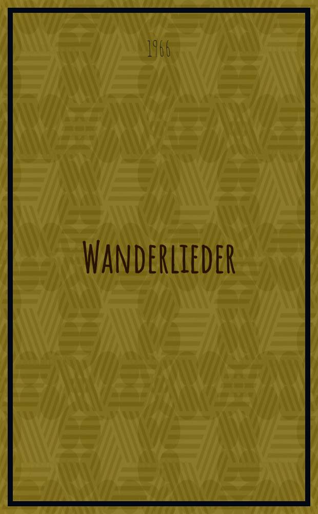 Wanderlieder