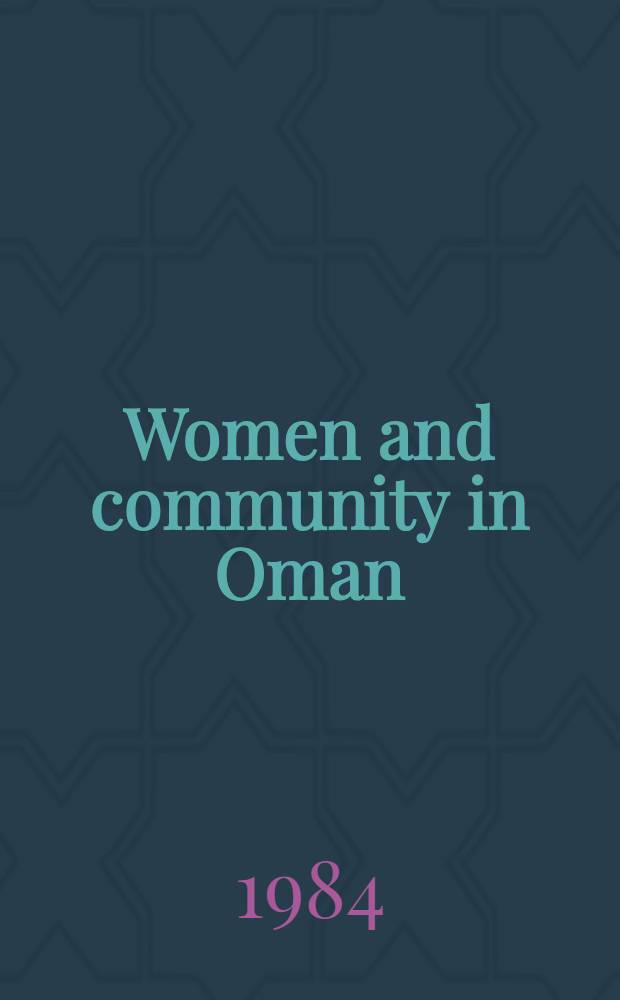 Women and community in Oman