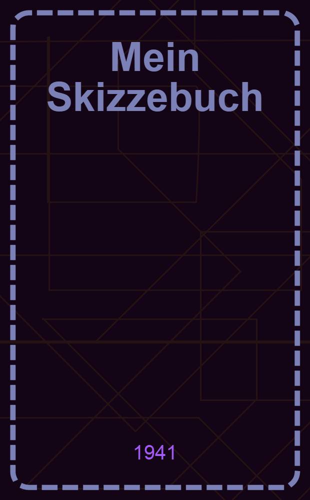 Mein Skizzebuch