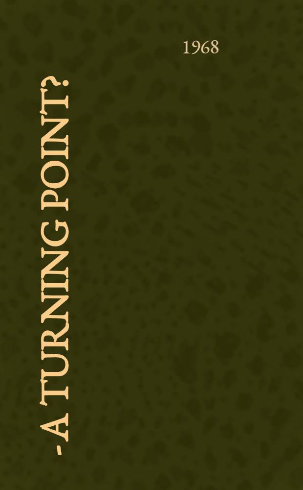 1848 - a turning point?