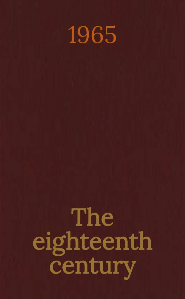 The eighteenth century