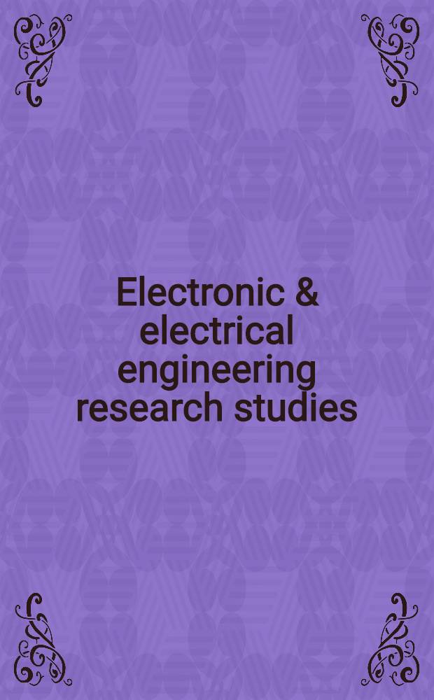 Electronic & electrical engineering research studies : Pattern recognition & image processing ser. 10 : Frequency domain filtering strategies for hybrid optical information processing