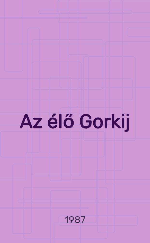 Az élő Gorkij