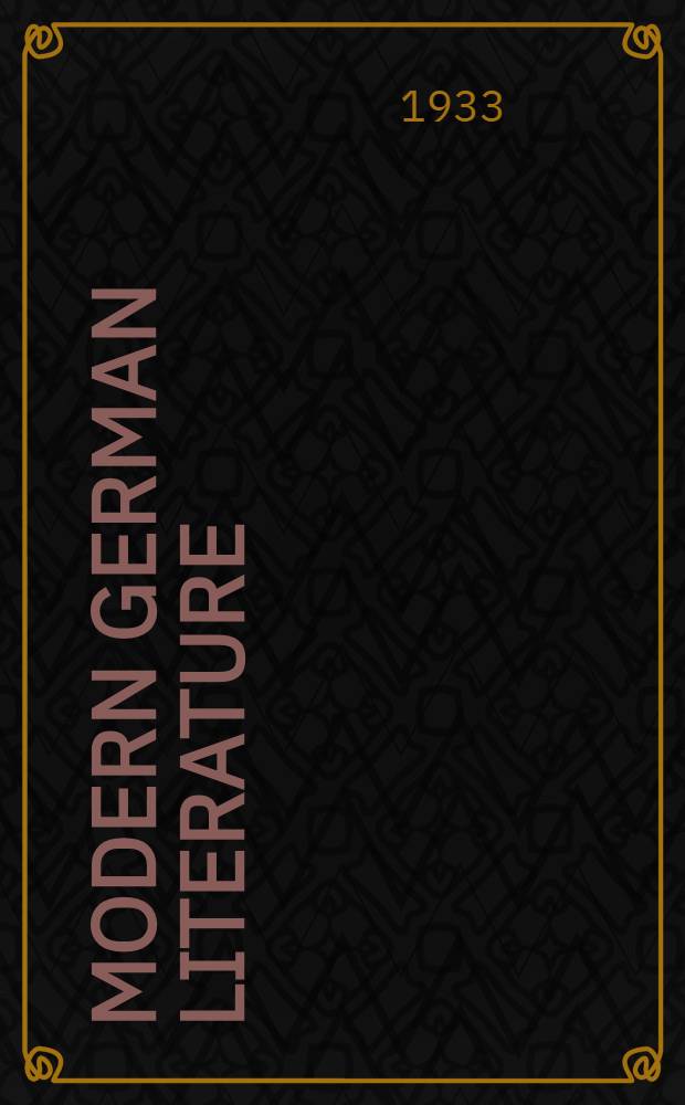 Modern German literature