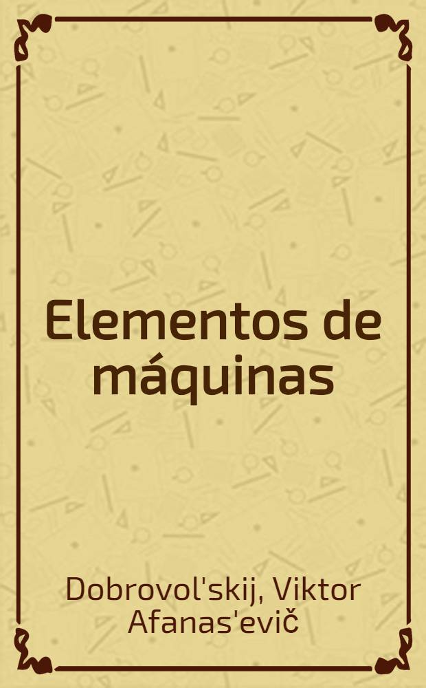 Elementos de máquinas